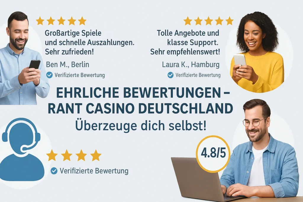 Rant Casino Bewertung und Erfahrungen Desktop
