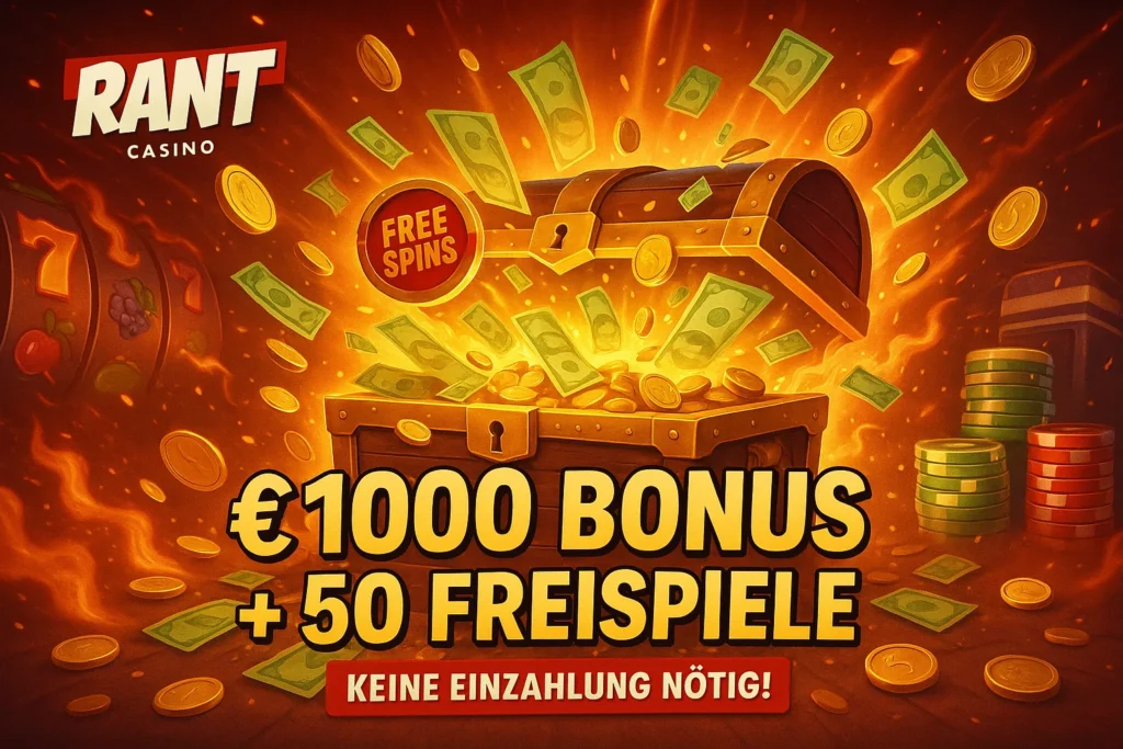 Rant Casino Bonus Code Cashback Desktop