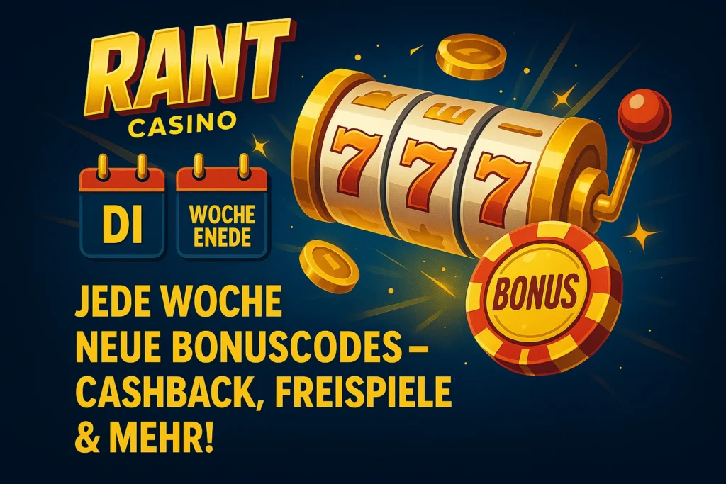 Rant Casino Deutschland – Bonuscodes, Cashback, Freispiele