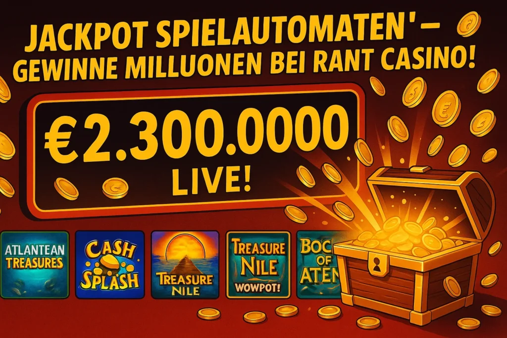 Rant Casino Jackpot Spielautomaten WowPot Desktop