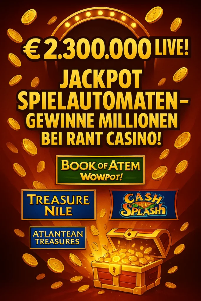 Rant Casino Jackpot Spielautomaten WowPot Mobile