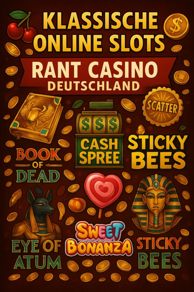 Rant Casino Klassische Slots und Fruchtspiele Mobile