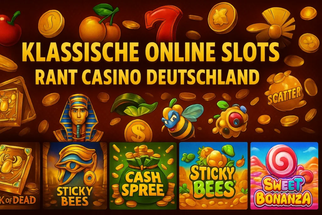 Rant Casino Klassische Slots und Fruchtspiele Desktop