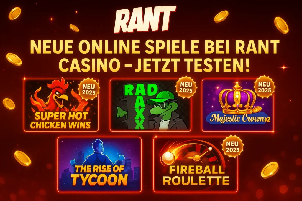 Rant Casino Neue Online Slots April 2025 Desktop