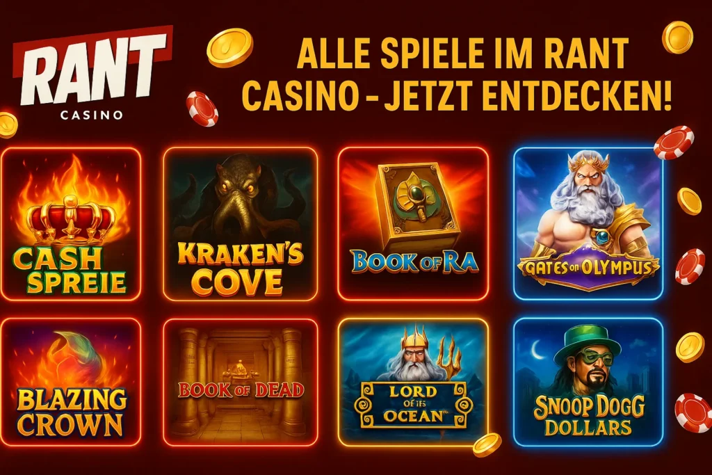 Rant Casino Top Online Spielautomaten 2025 Desktop