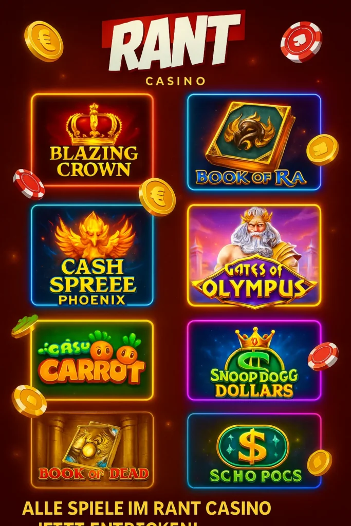 Rant Casino Top Online Spielautomaten 2025 Mobile